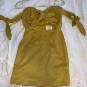 Sabo skirt yellow dress